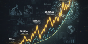 gold price in the last 50 years